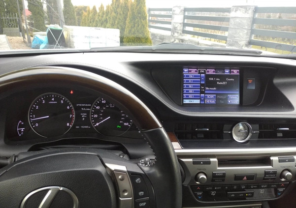 Lexus ES cena 74900 przebieg: 163000, rok produkcji 2013 z Brzesko małe 254